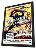 The Creature Walks Among Us 11 x 17 Movie Poster - Style A - in Deluxe Aluminum Frame