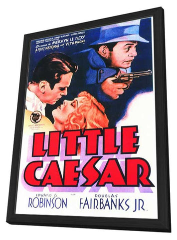 Little Caesar 11 x 17 Movie Poster - Style A - in Deluxe Aluminum Frame