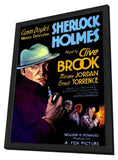 Sherlock Holmes 11 x 17 Movie Poster - Style A - in Deluxe Aluminum Frame