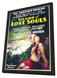 Island of Lost Souls 11 x 17 Movie Poster - Style A - in Deluxe Aluminum Frame