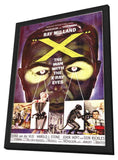 X: The Man with X-Ray Eyes 11 x 17 Movie Poster - Style A - in Deluxe Aluminum Frame