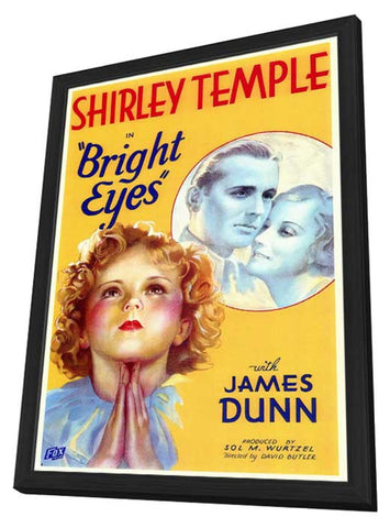 Bright Eyes 11 x 17 Movie Poster - Style A - in Deluxe Aluminum Frame