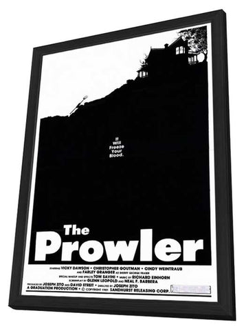 The Prowler 11 x 17 Movie Poster - Style A - in Deluxe Aluminum Frame