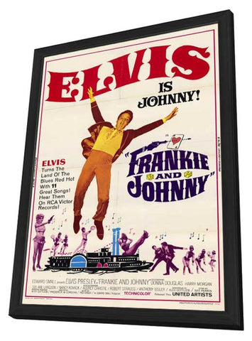 Frankie and Johnny 11 x 17 Movie Poster - Style A - in Deluxe Aluminum Frame