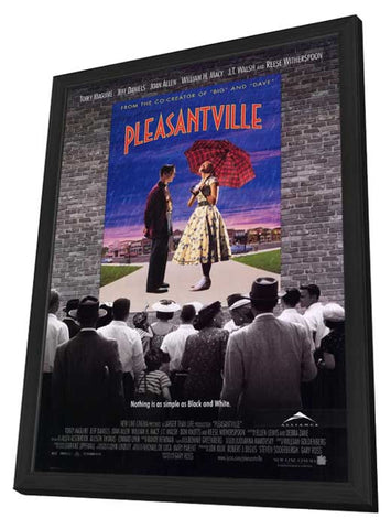 Pleasantville 11 x 17 Movie Poster - Style A - in Deluxe Aluminum Frame