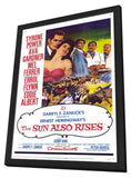 The Sun Also Rises 11 x 17 Movie Poster - Style A - in Deluxe Wood Frame