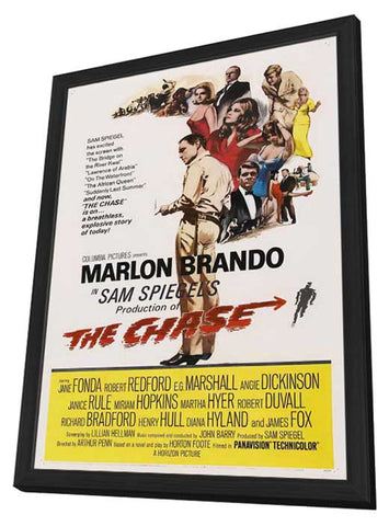 The Chase 11 x 17 Movie Poster - Style A - in Deluxe Aluminum Frame