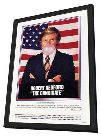 The Candidate 11 x 17 Movie Poster - Style A - in Deluxe Aluminum Frame