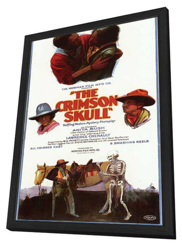 The Crimson Skull 11 x 17 Movie Poster - Style B - in Deluxe Aluminum Frame