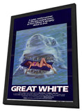 Great White 11 x 17 Movie Poster - Style B - in Deluxe Aluminum Frame