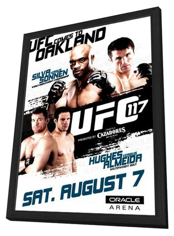 Countdown to UFC 117 (TV) 11 x 17 TV Poster - Style A - in Deluxe Aluminum Frame