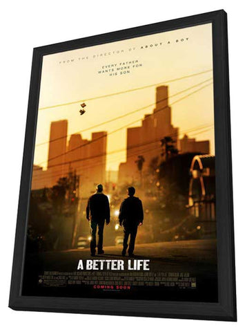 A Better Life 11 x 17 Movie Poster - Style A - in Deluxe Wood Frame