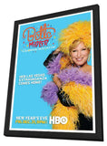 Bette Midler: The Showgirl Must Go On 11 x 17 Movie Poster - Style A - in Deluxe Wood Frame
