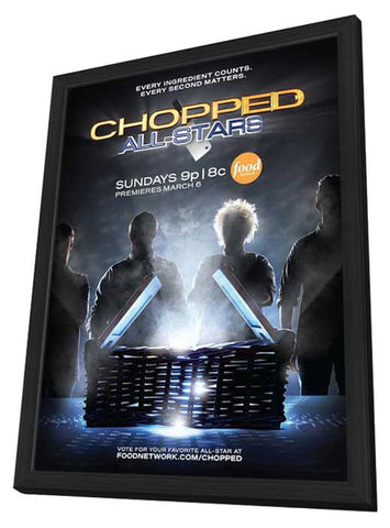 Chopped (TV) 11 x 17 TV Poster - Style A - in Deluxe Aluminum Frame