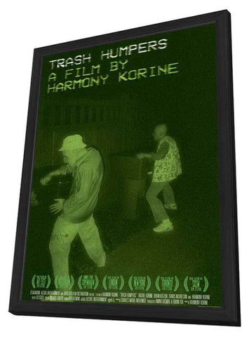 Trash Humpers 11 x 17 Movie Poster - UK Style A - in Deluxe Aluminum Frame