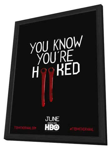True Blood (TV) Season 4 11 x 17 TV Poster - Style A - in Deluxe Aluminum Frame