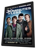 30 Minutes or Less 11 x 17 Movie Poster - Style A - in Deluxe Wood Frame