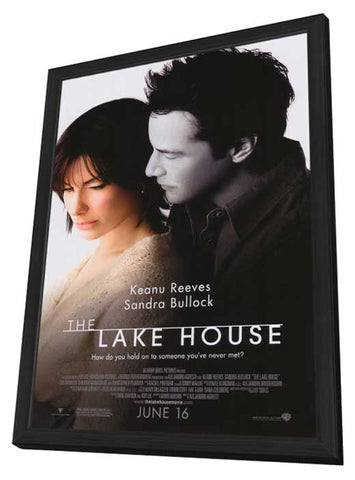 The Lake House 27 x 40 Movie Poster - Style A - in Deluxe Wood Frame