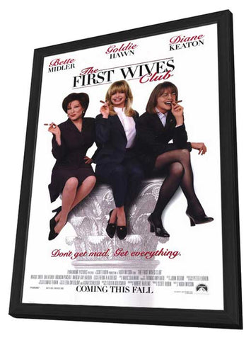 The First Wives Club 11 x 17 Movie Poster - Style A - in Deluxe Aluminum Frame