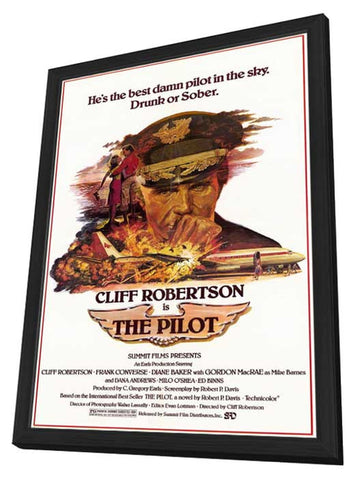 The Pilot 11 x 17 Movie Poster - Style A - in Deluxe Aluminum Frame