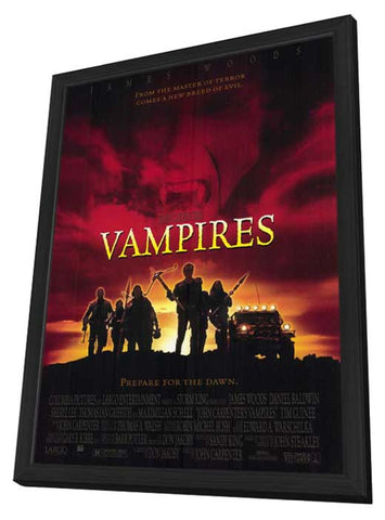 John Carpenter's Vampires 11 x 17 Movie Poster - Style A - in Deluxe Aluminum Frame