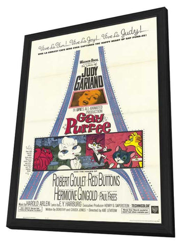 Gay Purr-ee 11 x 17 Movie Poster - Style A - in Deluxe Aluminum Frame