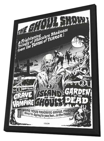 Ghoul Show 11 x 17 Movie Poster - Style A - in Deluxe Aluminum Frame