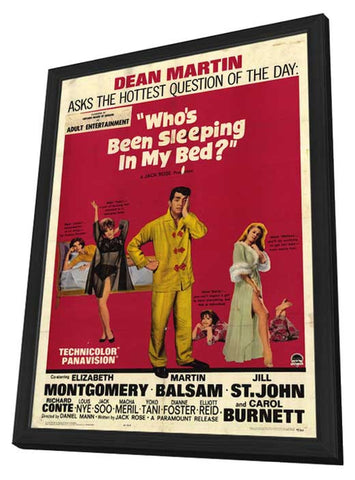 Who's Been Sleeping in My Bed 11 x 17 Movie Poster - Style A - in Deluxe Aluminum Frame