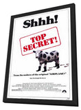 Top Secret 11 x 17 Movie Poster - Style A - in Deluxe Aluminum Frame