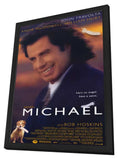 Michael 11 x 17 Movie Poster - Style A - in Deluxe Aluminum Frame