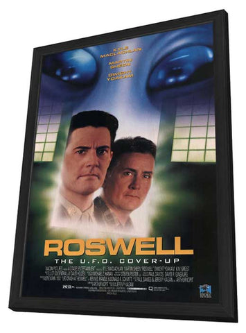 Roswell: The U.F.O. Cover-Up 11 x 17 Movie Poster - Style A - in Deluxe Aluminum Frame