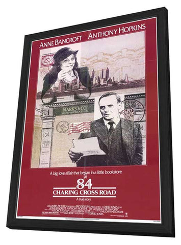 84 Charing Cross Road 11 x 17 Movie Poster - Style A - in Deluxe Aluminum Frame