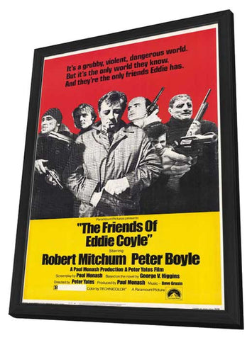 Friends of Eddie Coyle 11 x 17 Movie Poster - Style A - in Deluxe Aluminum Frame