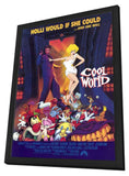 Cool World 11 x 17 Movie Poster - Style B - in Deluxe Aluminum Frame