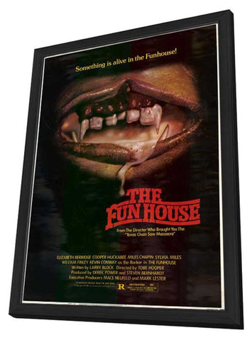Funhouse 11 x 17 Movie Poster - Style A - in Deluxe Aluminum Frame