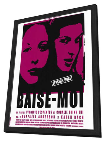 Baise-moi 11 x 17 Movie Poster - Style B - in Deluxe Aluminum Frame