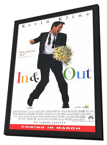 In and Out 11 x 17 Movie Poster - Style A - in Deluxe Aluminum Frame