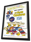 The Three Caballeros 11 x 17 Movie Poster - Style A - in Deluxe Aluminum Frame