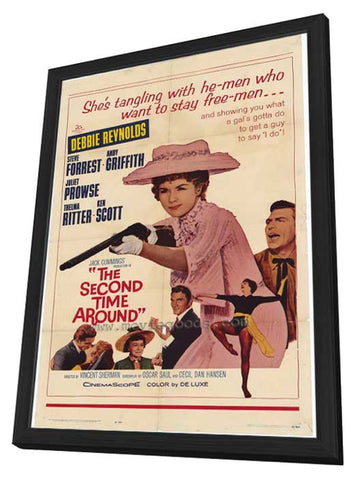 The Second Time Around 11 x 17 Movie Poster - Style A - in Deluxe Aluminum Frame