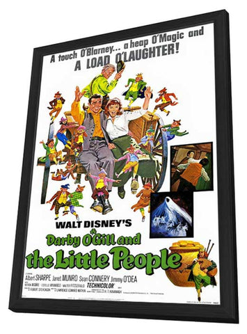 Darby O'Gill and the Little People 11 x 17 Movie Poster - Style A - in Deluxe Aluminum Frame