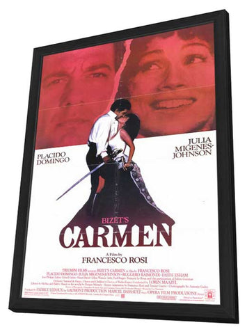 Bizet's Carmen 11 x 17 Movie Poster - Style A - in Deluxe Aluminum Frame