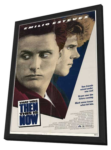 That Was Then This Is Now 11 x 17 Movie Poster - Style A - in Deluxe Aluminum Frame