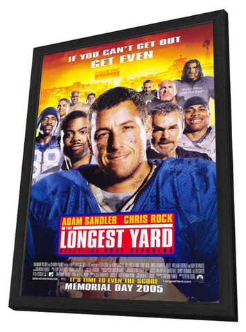The Longest Yard 11 x 17 Movie Poster - Style B - in Deluxe Aluminum Frame
