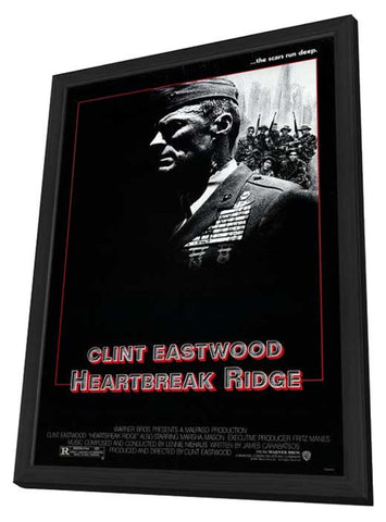 Heartbreak Ridge 11 x 17 Movie Poster - Style B - in Deluxe Aluminum Frame