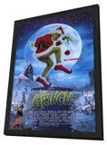 Dr. Seuss' How the Grinch Stole Christmas 11 x 17 Movie Poster - Style C - in Deluxe Wood Frame