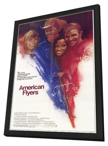 American Flyers 11 x 17 Movie Poster - Style A - in Deluxe Aluminum Frame
