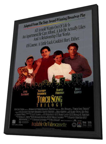 The Torch Song Trilogy 11 x 17 Movie Poster - Style A - in Deluxe Aluminum Frame