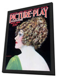 Anna Q. Nilsson 11 x 17 Picture-Play Magazine Cover 1920's - in Deluxe Wood Frame