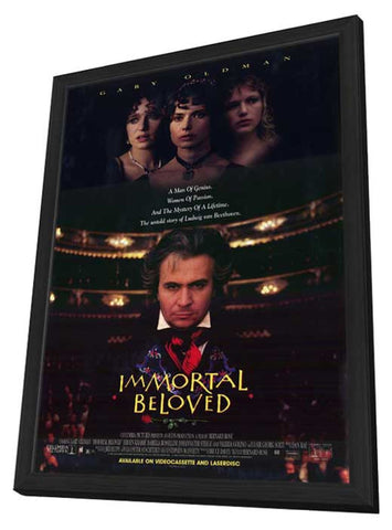 Immortal Beloved 11 x 17 Movie Poster - Style B - in Deluxe Aluminum Frame