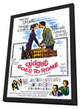 Gidget Goes to Rome 11 x 17 Movie Poster - Style A - in Deluxe Aluminum Frame